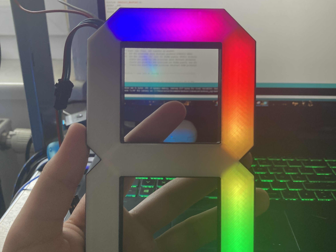 7 Segment Display ws2812b