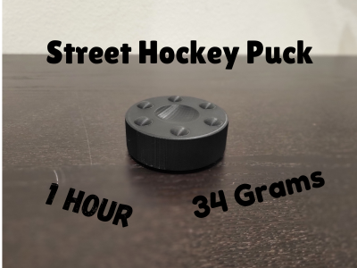 Street Hockey Puck
