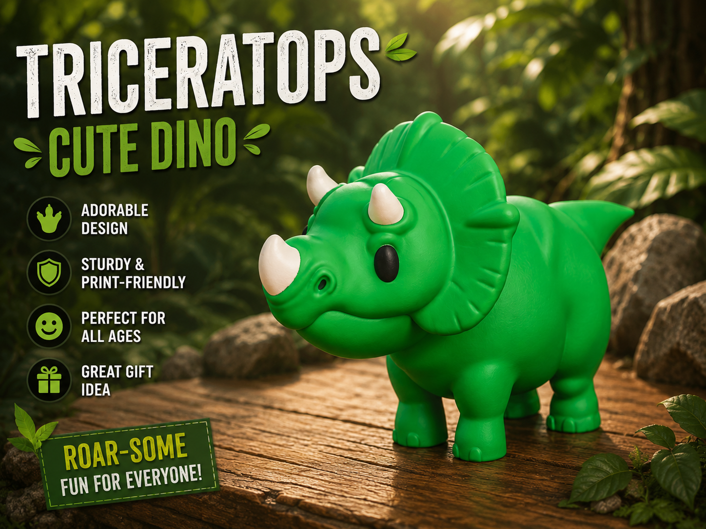 Cute Dino - Figurine