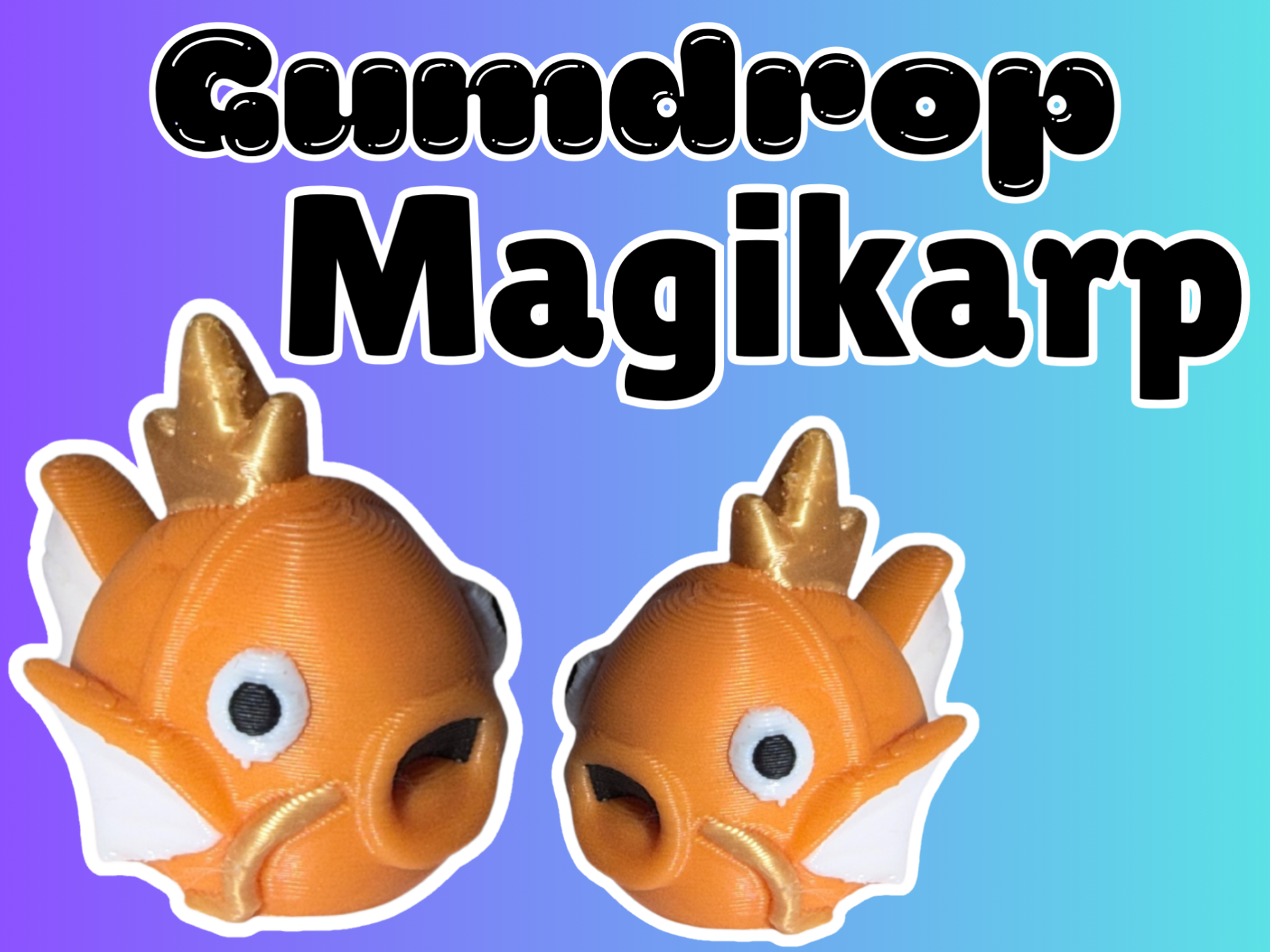 Gumdrop Magikarp - HyBee3D