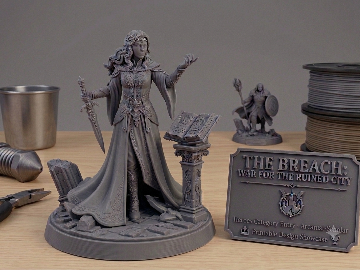 The Arcane Sorceress-D&D-The Breach
