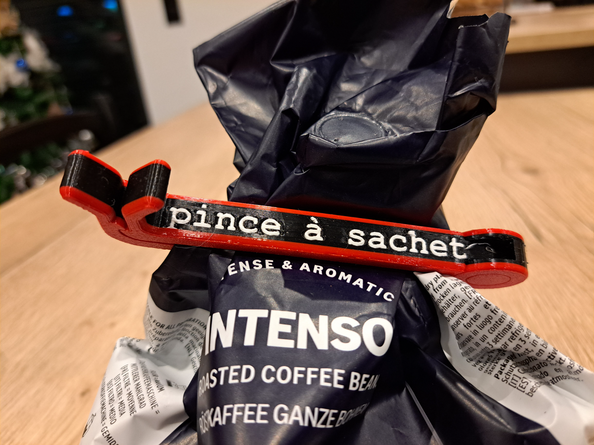 pince clips sachet nourriture