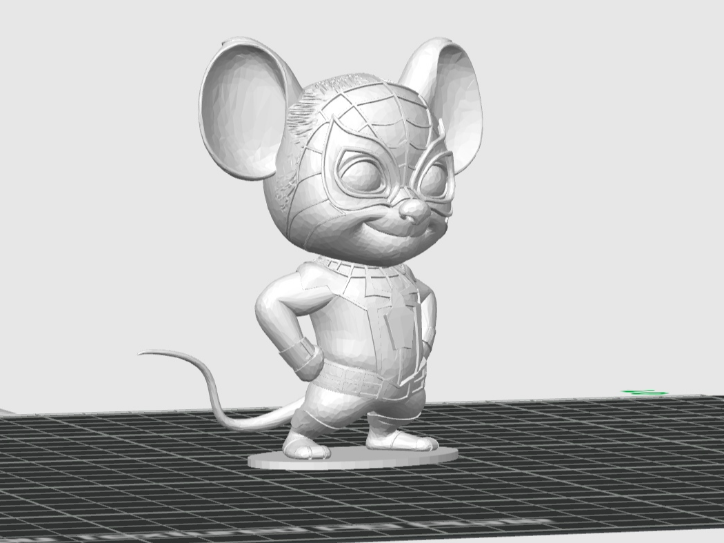 Spider-Mouse figurine