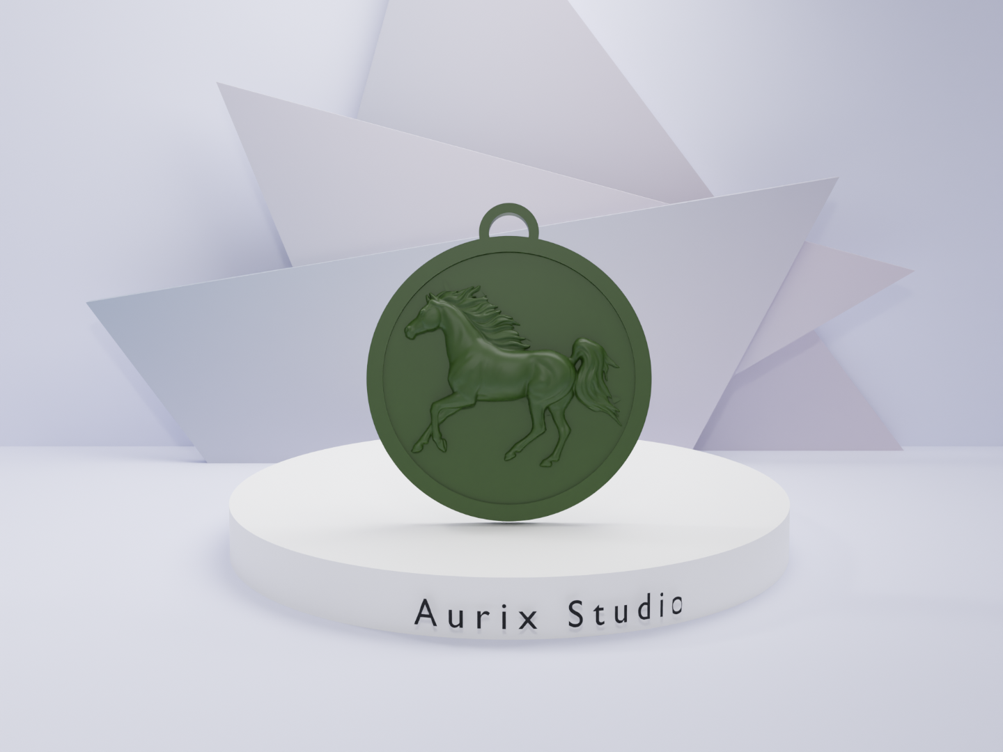 Metin2 At Madalyonu - Horse Medal 70x70mm