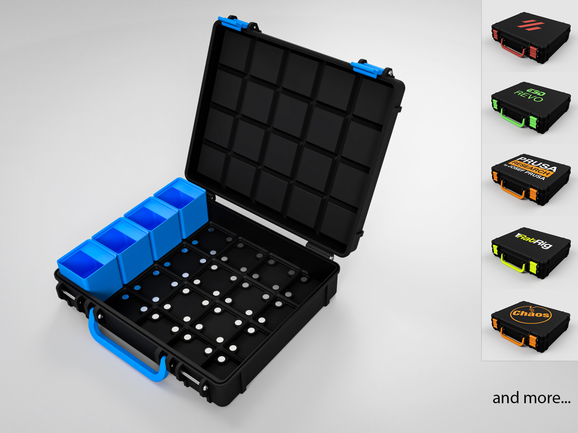 Gridfinity 5x4 rugged case