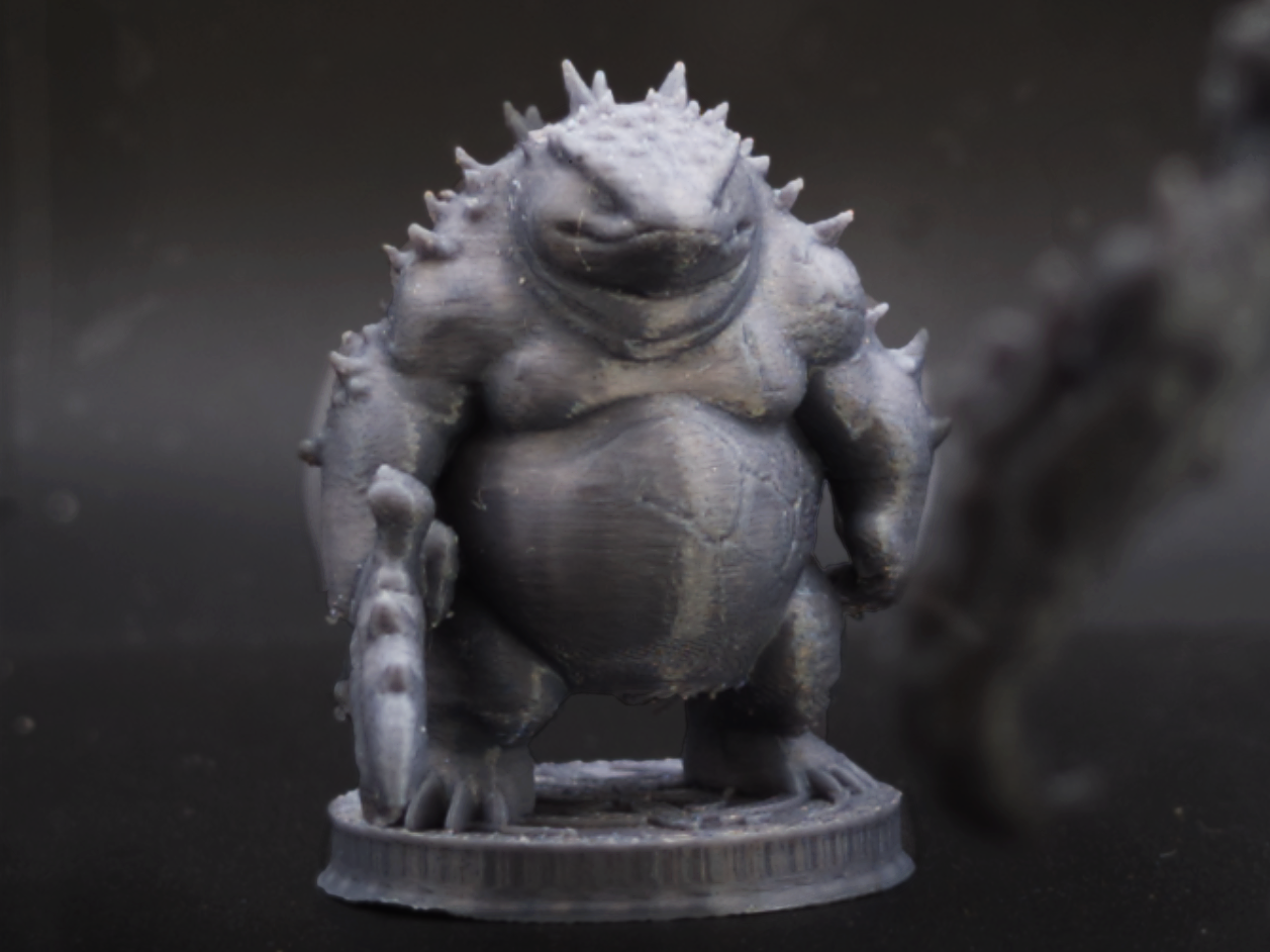 Rock Monster with sword - Powerful TTRPG Miniature