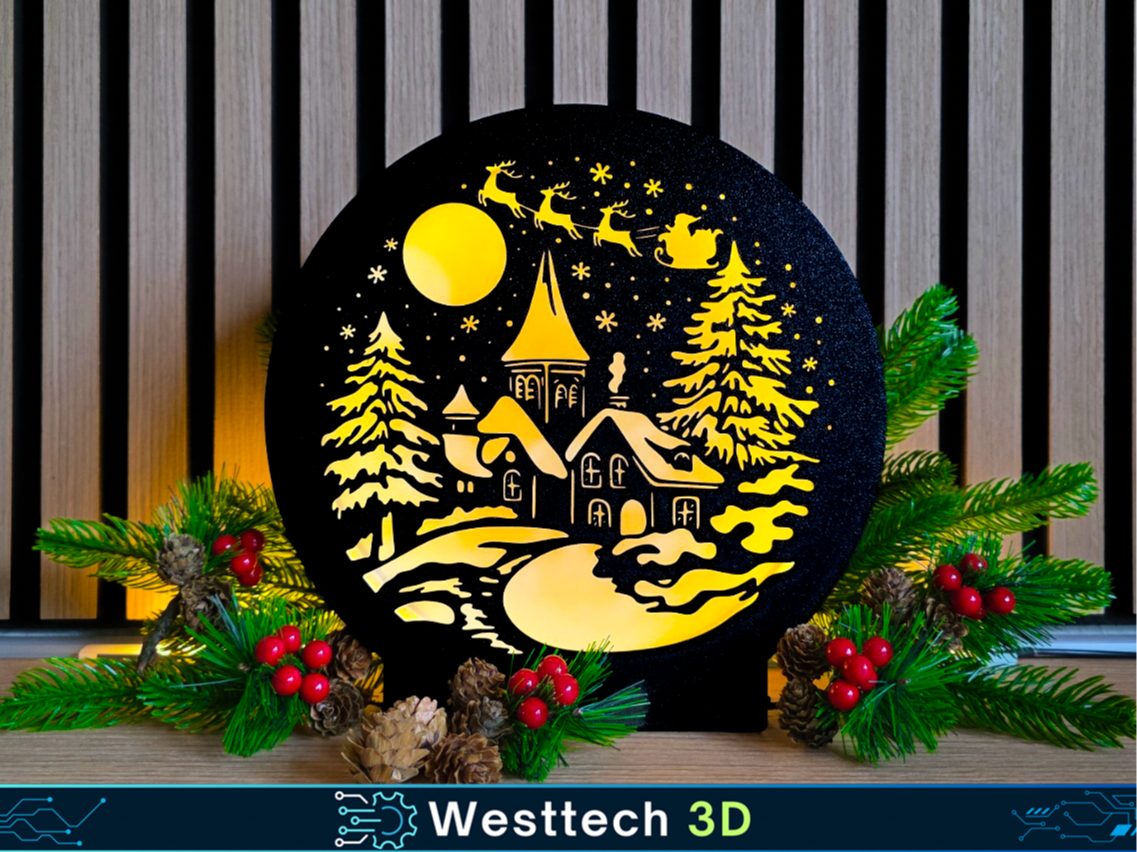 Weihnachten bei Nacht
