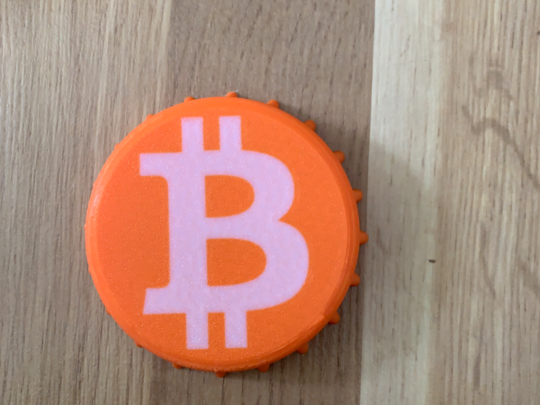 Bitcoin Flaschenöffner