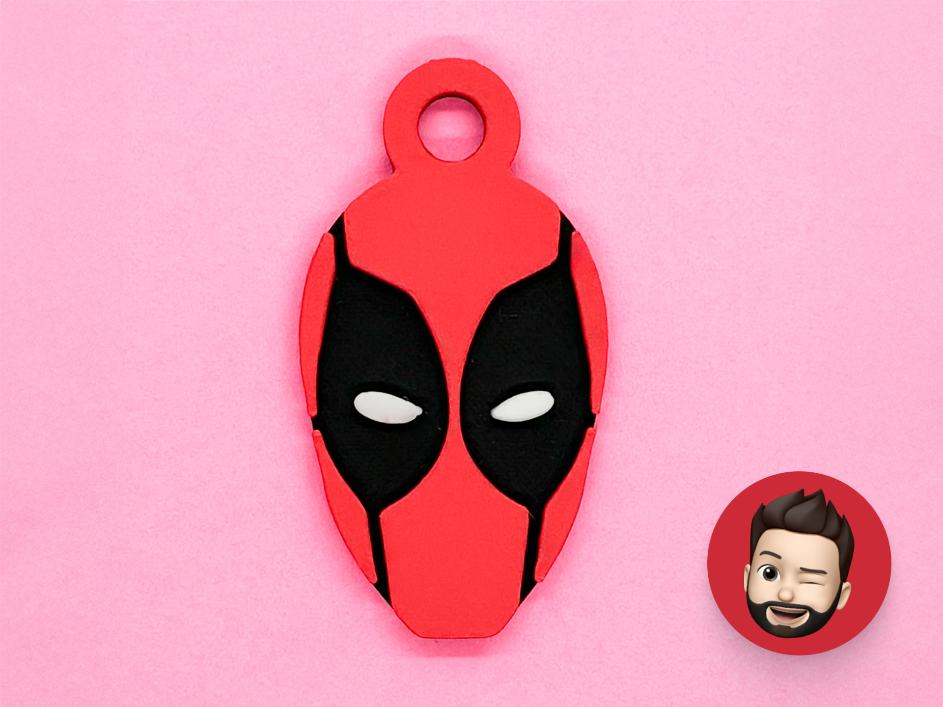Superheroes Deadpool keychain