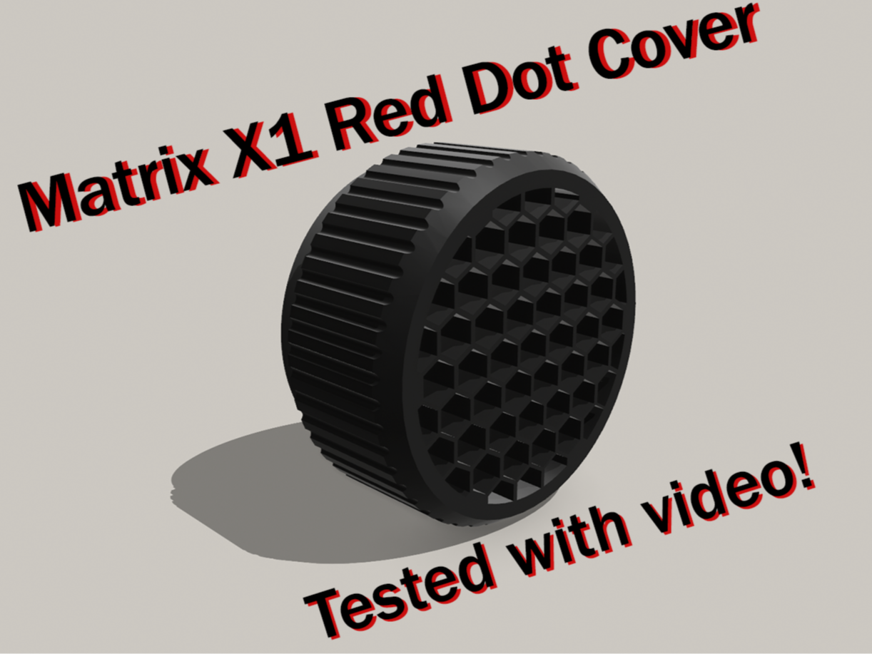 Red Dot Cover for Matrix X1
