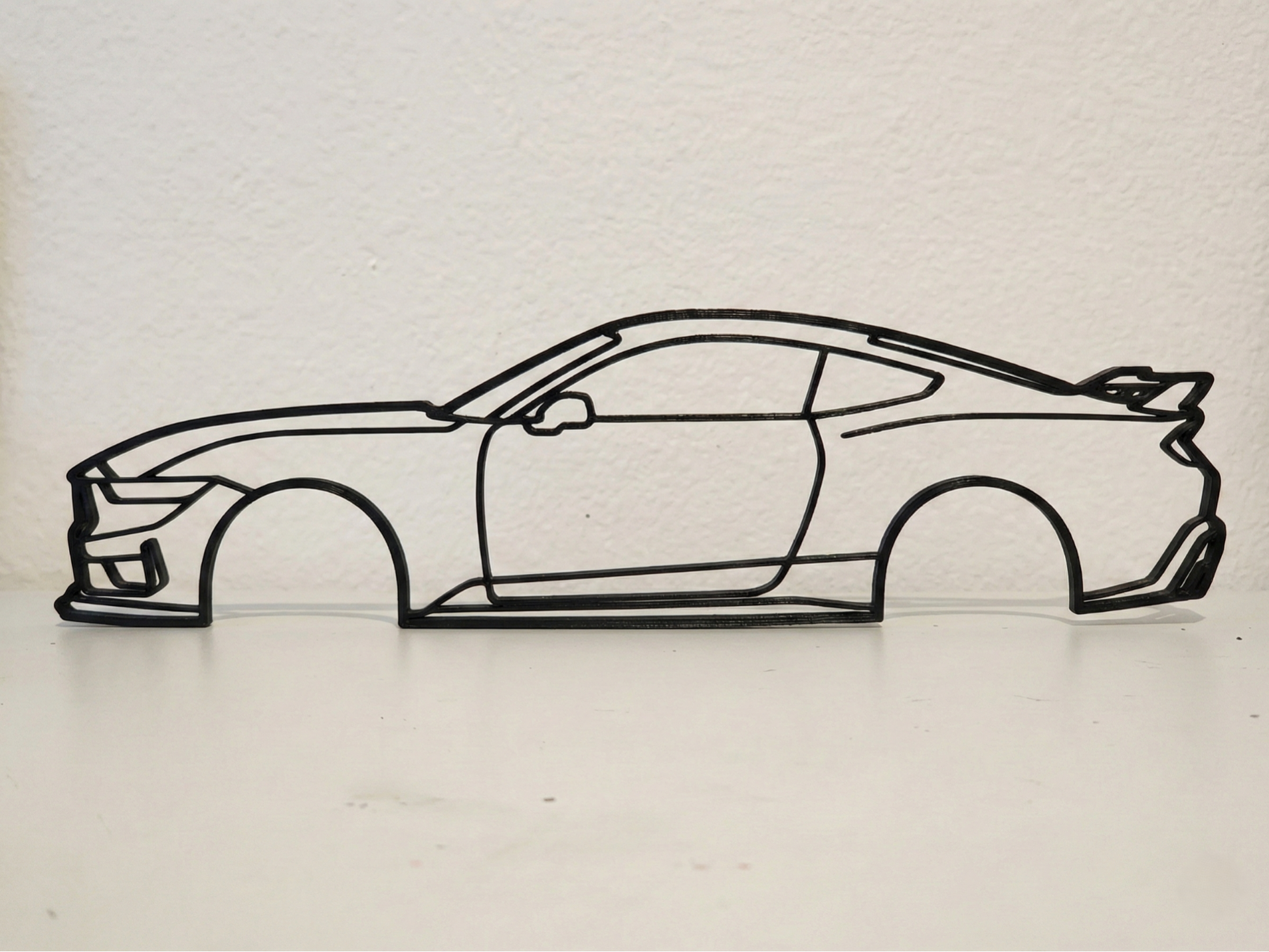 Ford Mustang Dark Horse S650 2D Wall Art