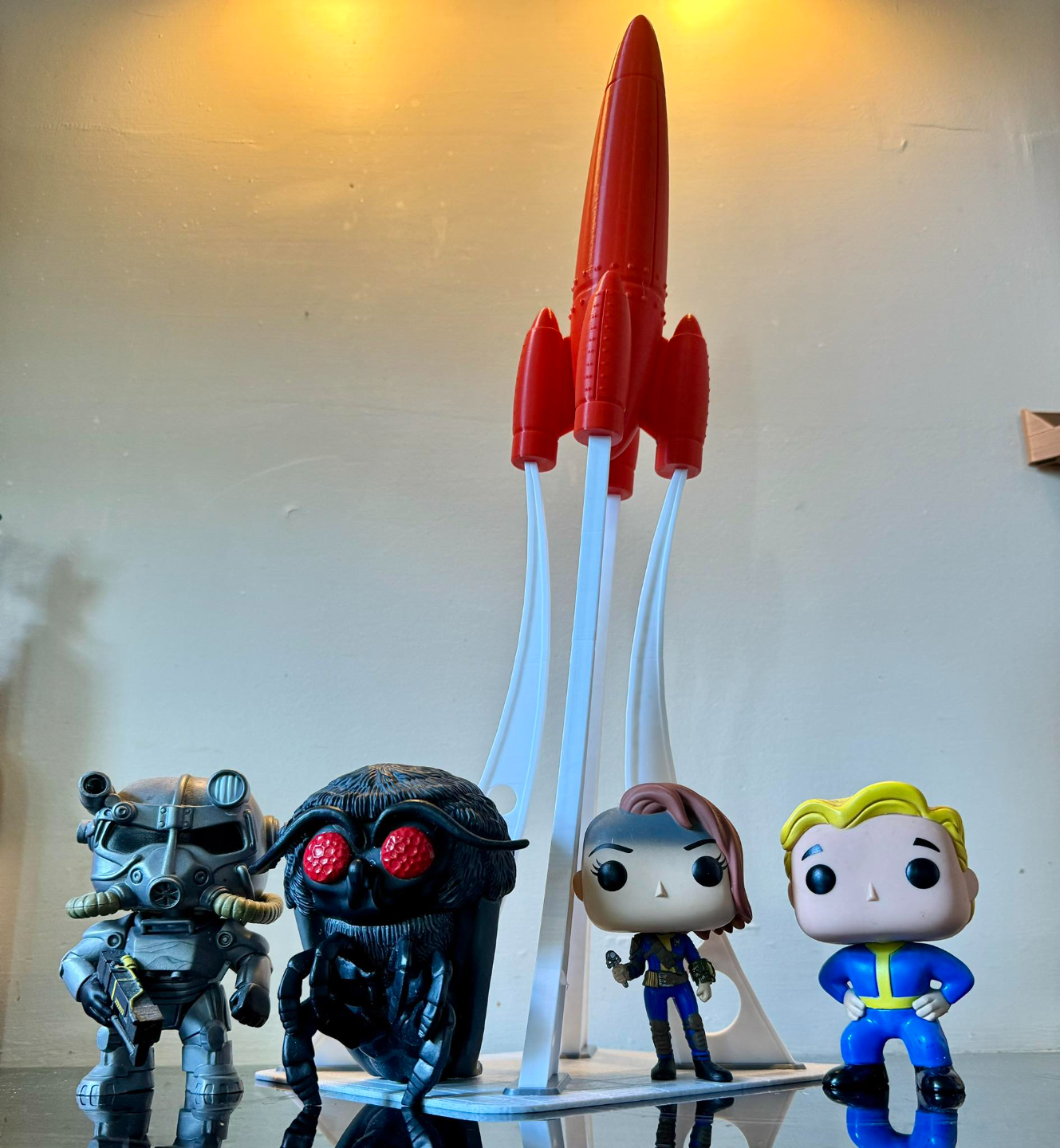 Fallout Red Rocket Mega Sign