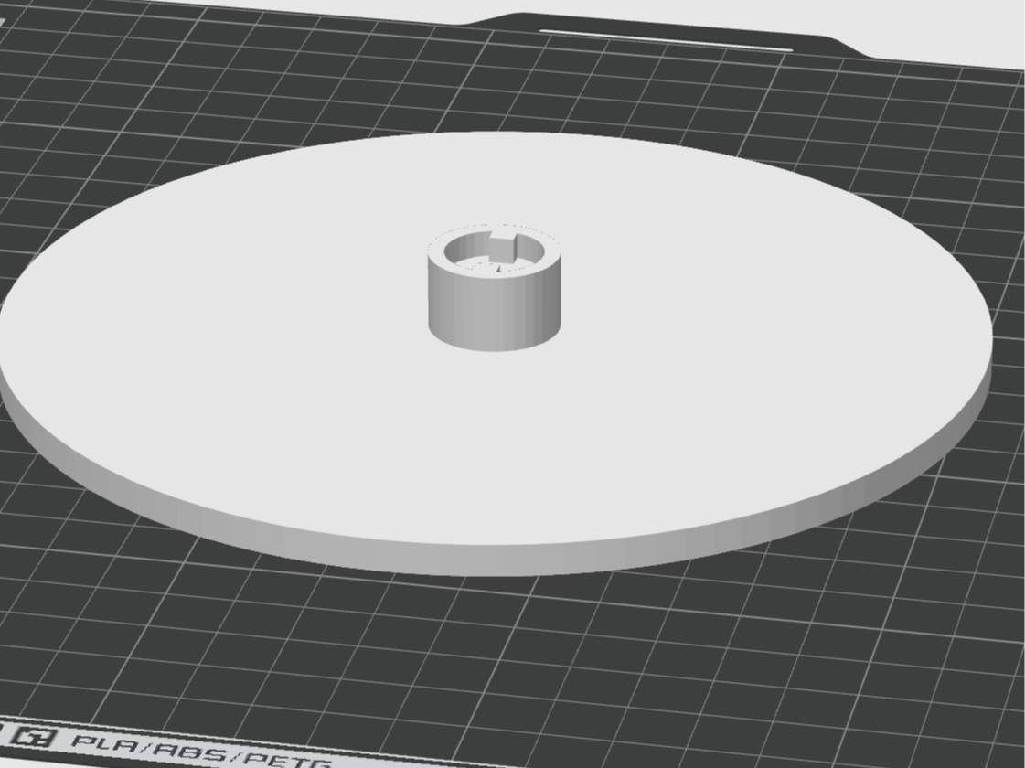 Anycubic Cure and Wash Disc plate.