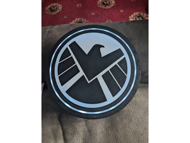 marvels agents of shield light box
