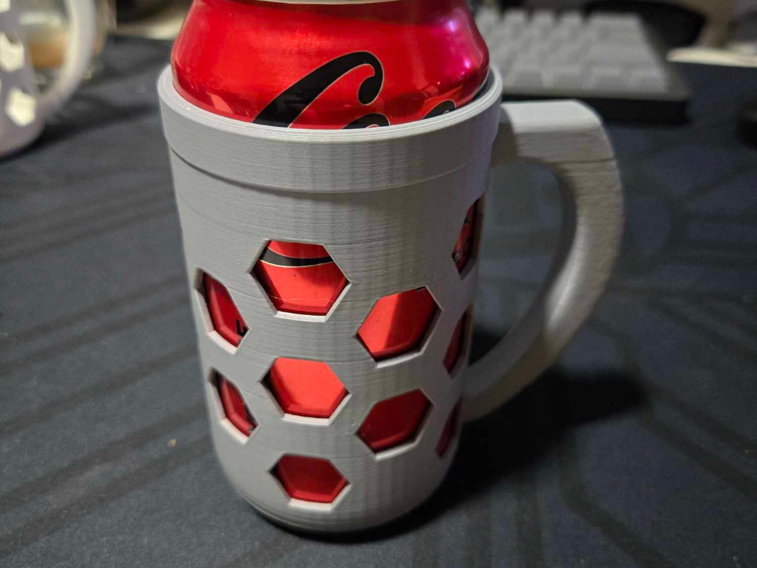 Hex 375ml / 12.6Oz Soda Can Holder