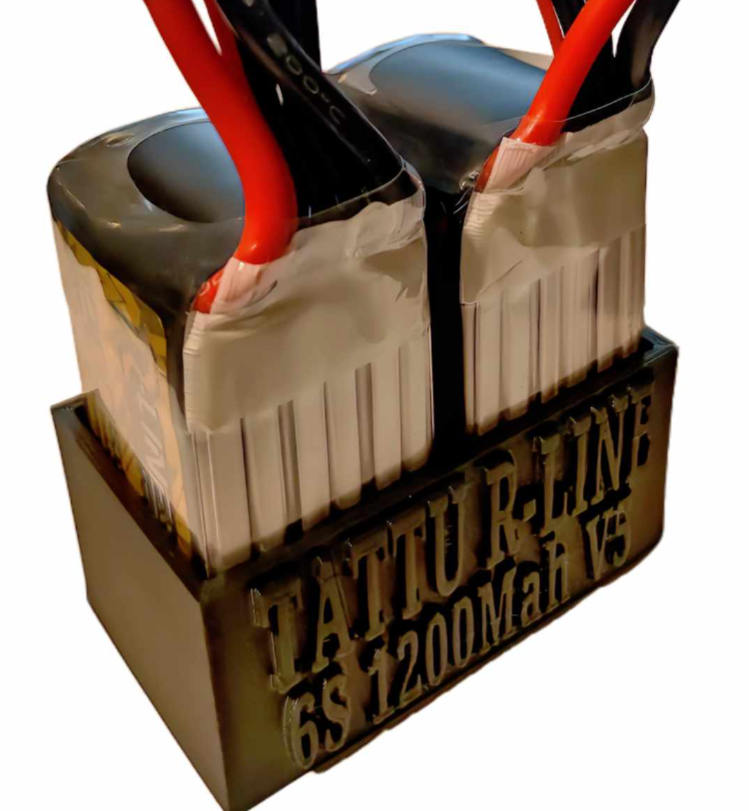 Tattu R-Line 6S 1200Mah V5 - Battery Organizer