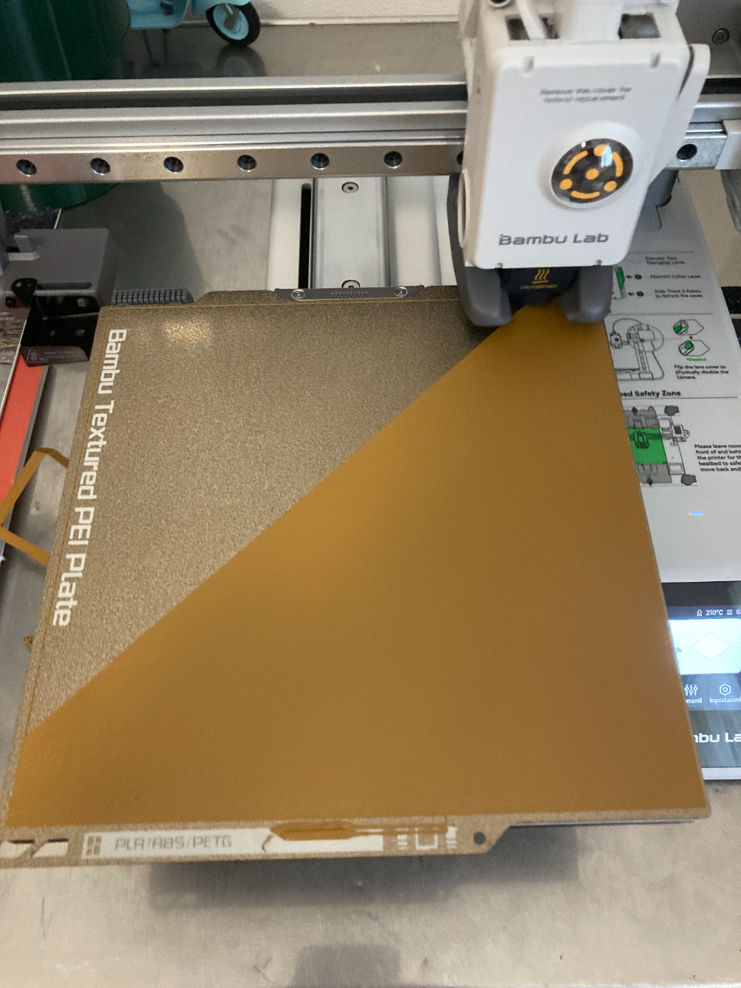 first layer test size 180x180x0.2 mm