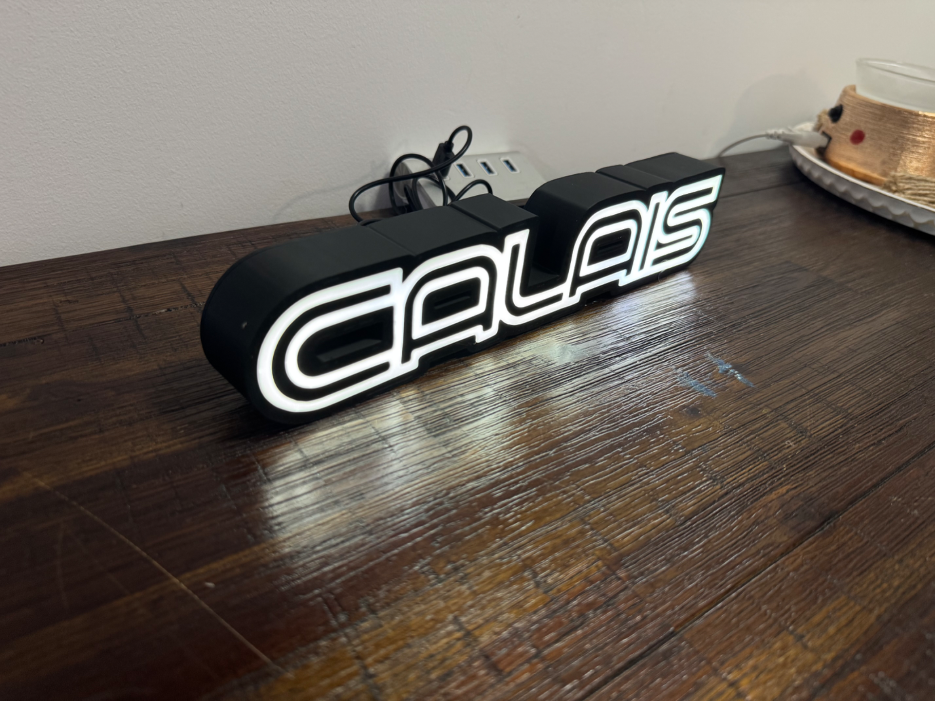 Holden Commodore VK VL Calais Logo Light up Sign