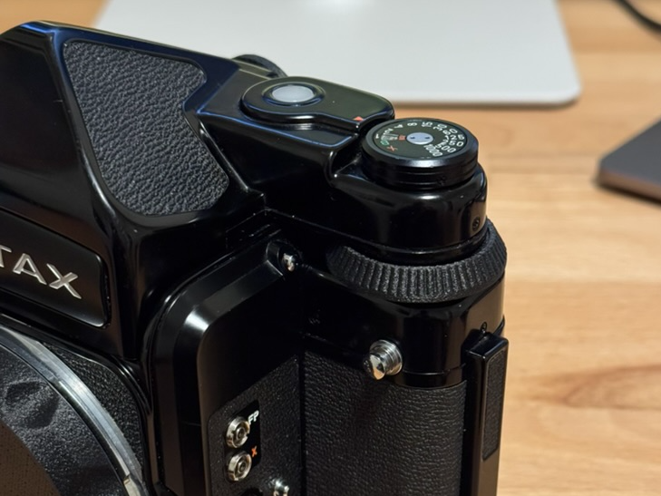 Pentax 6X7 / 67 TTL Prism Finder Shutter Ring