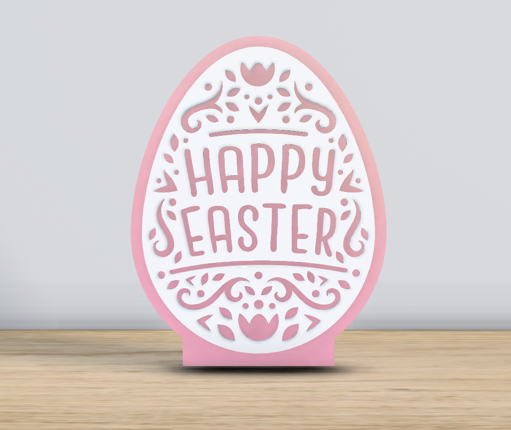 Easter - Happy Easter - Standing Easter Decor