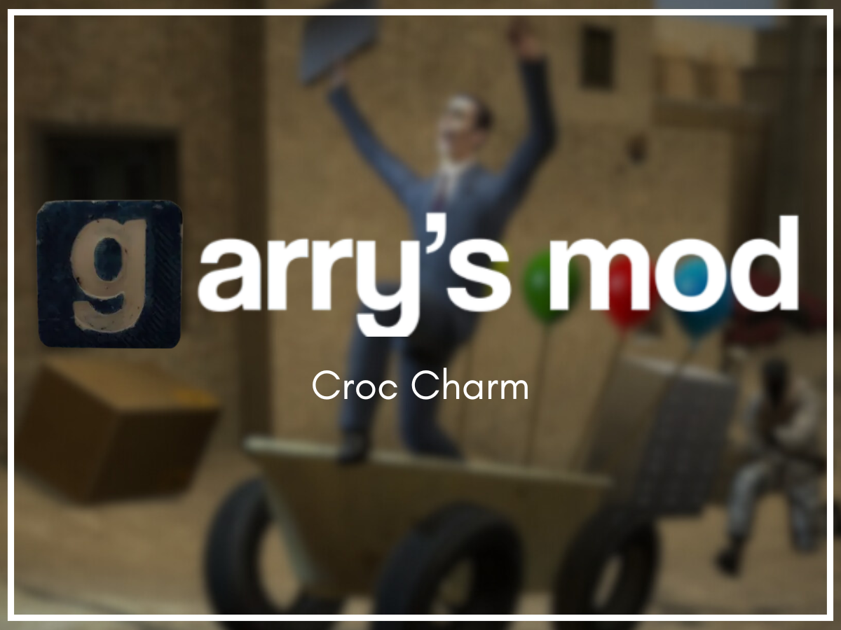 Garry's Mod Croc Charm