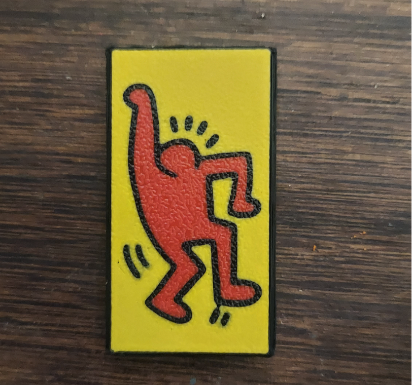 Keith Haring Magnet or Wall ARt