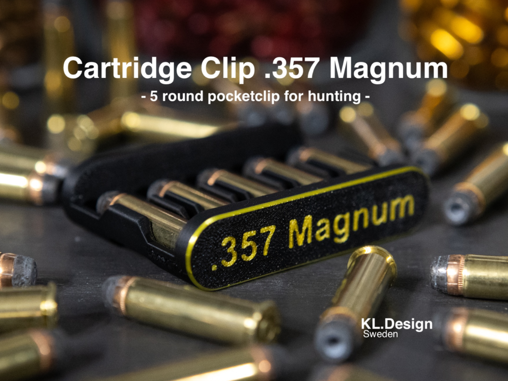 .357 Magnum Cartridge Clip