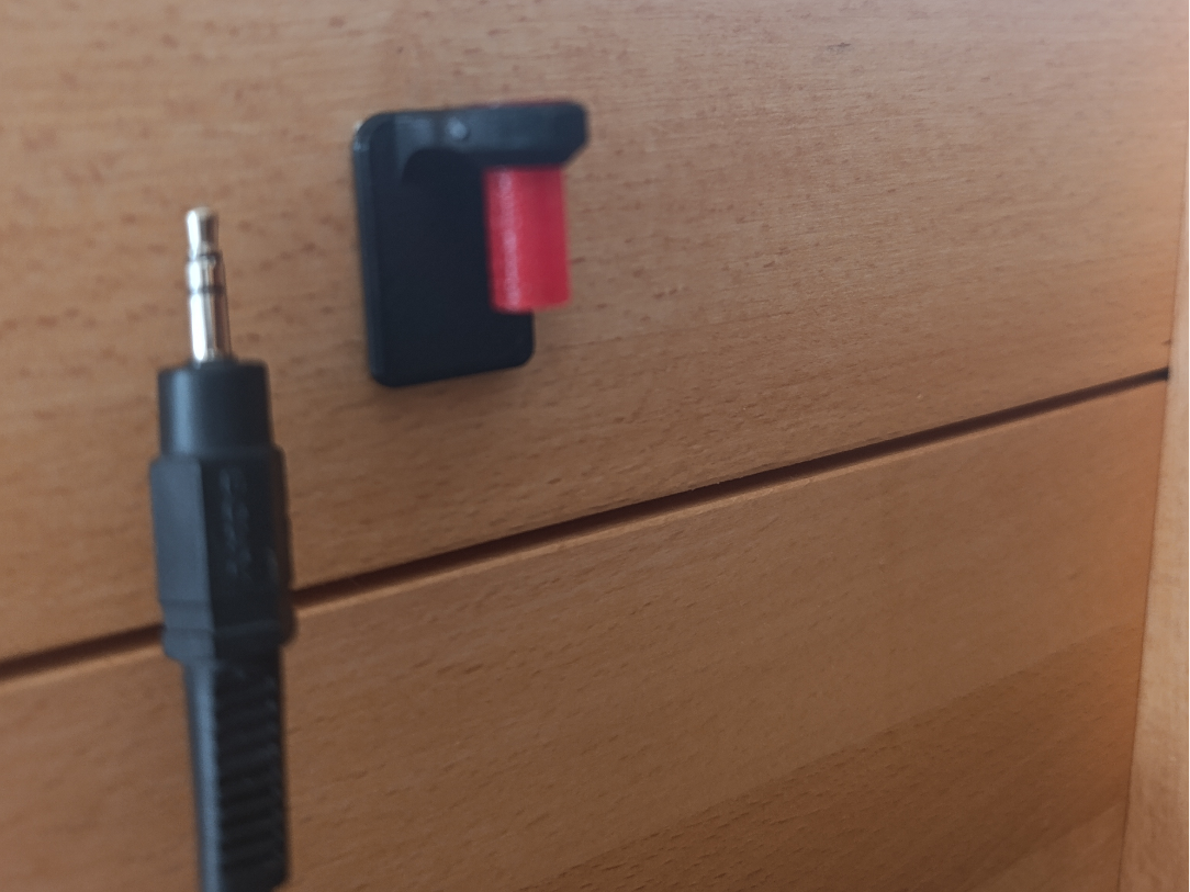 3,5mm Audioplug-Holder PLA/TPU