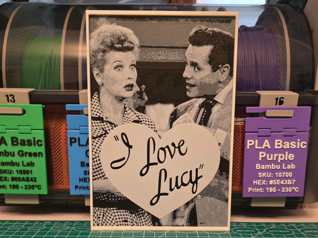 I Love Lucy Poster - Hueforge Art