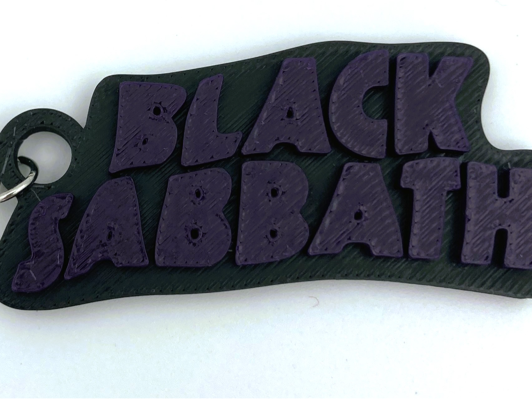 Black Sabbath Keychain / Llavero Black Sabbath