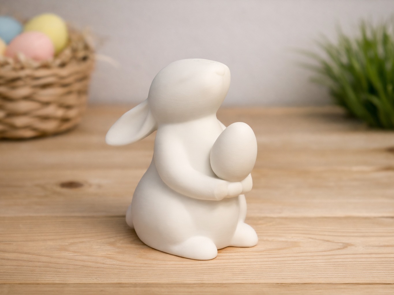 Minimalist Easter Bunny