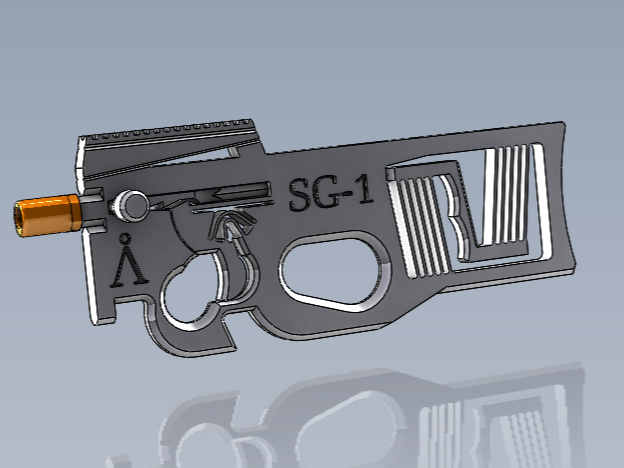 SG-1 p90 Compliant Mechanism Remix