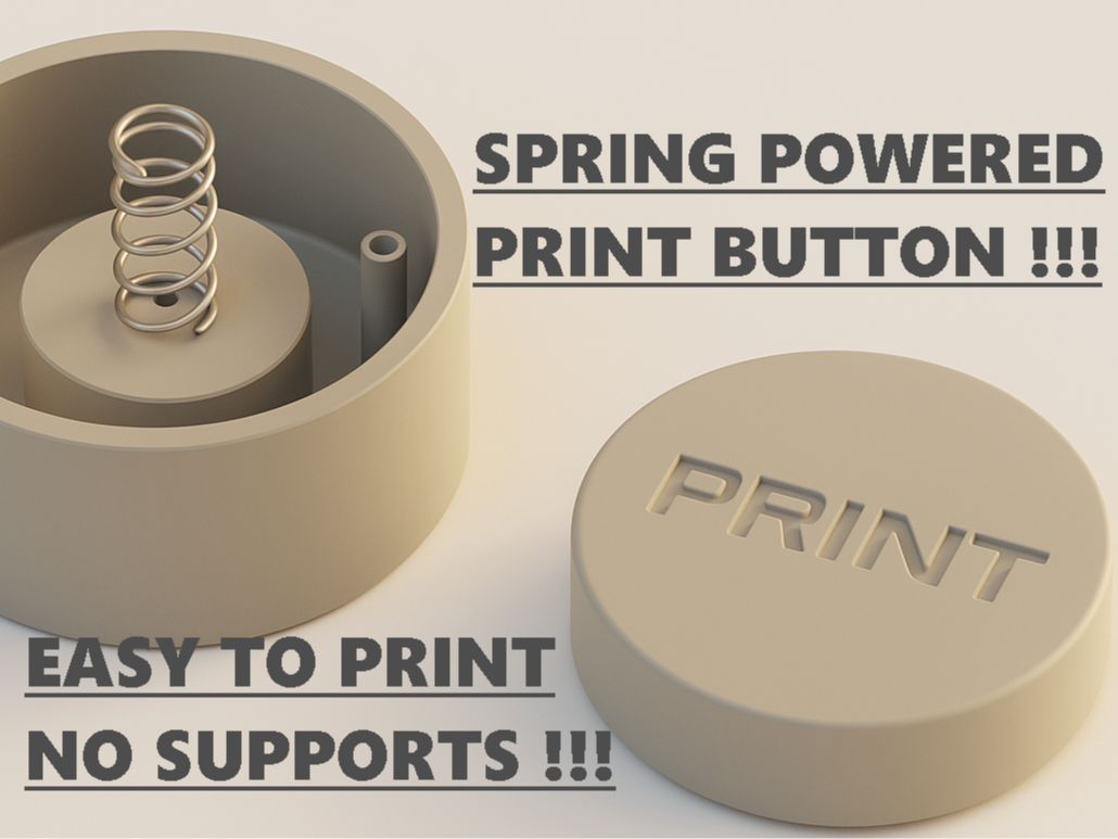 Spring-Loaded "PRINT" Button – Click & Enjoy!