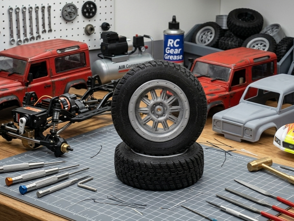Off-Road Wheel Set - 1:10 RC Scale