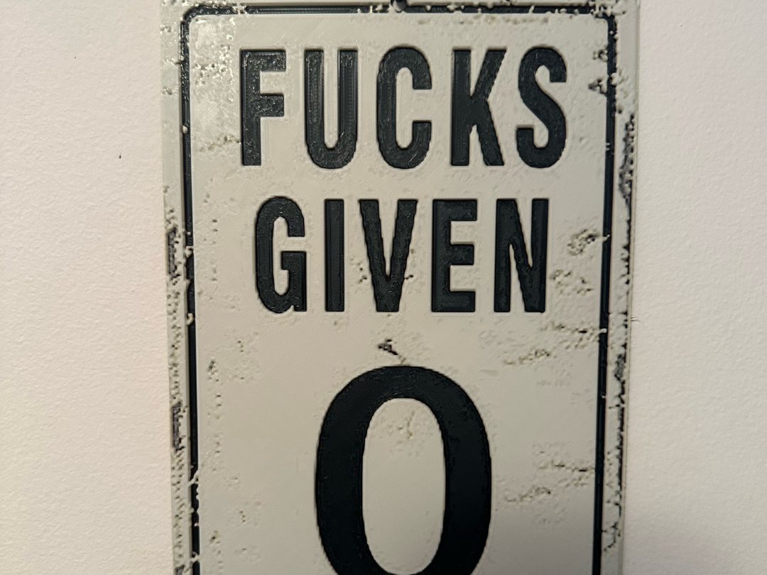 Fucks Given 0