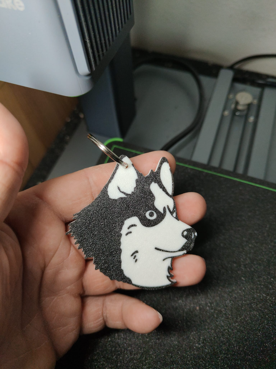 Malamute Keychain