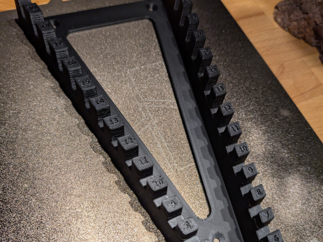 Halter Aufbewahrung Gabel-Ringschlüssel 6-19 u.-22