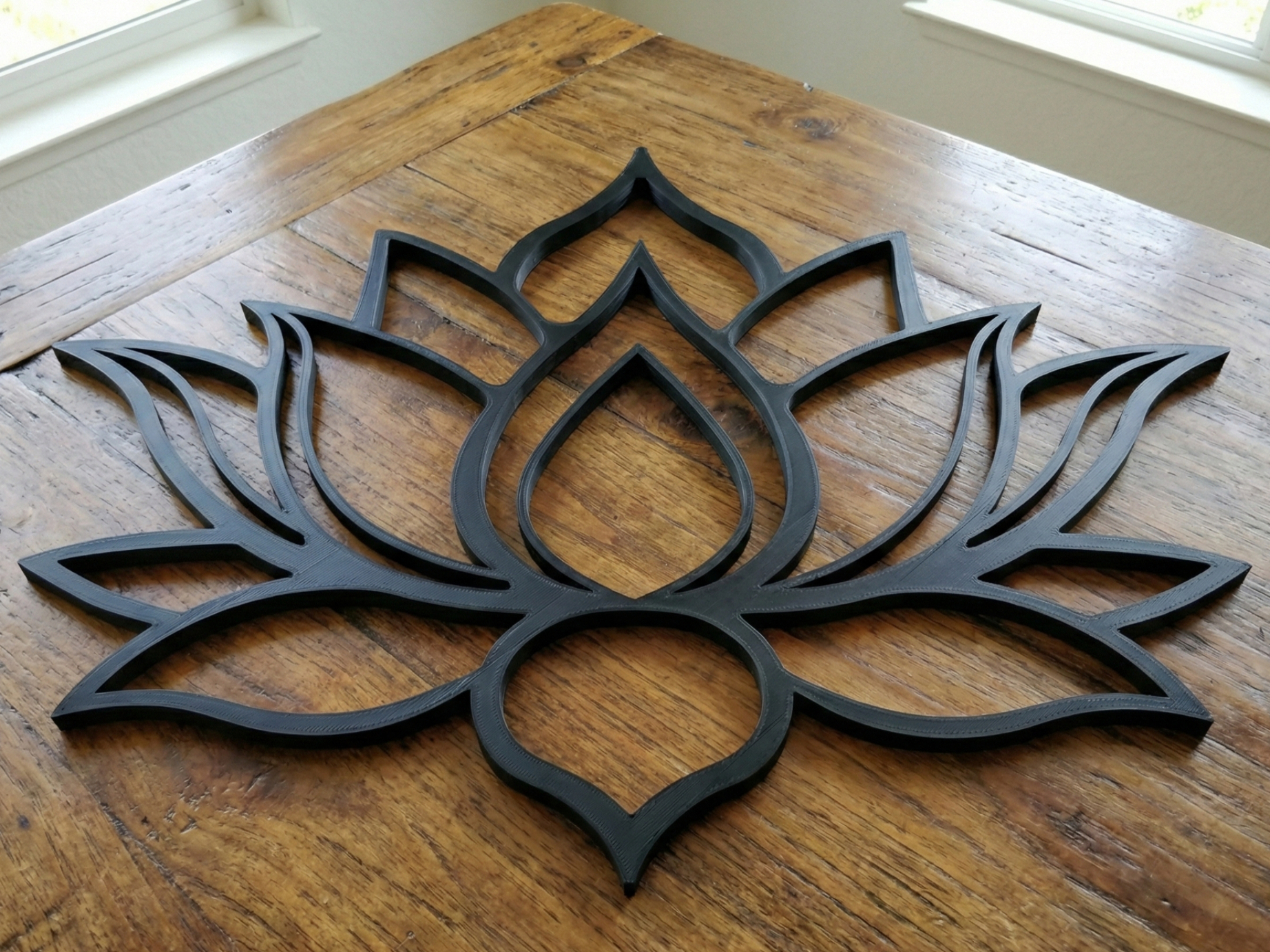 Minimalist Zen Lotus Flower - Wall Art & Decor