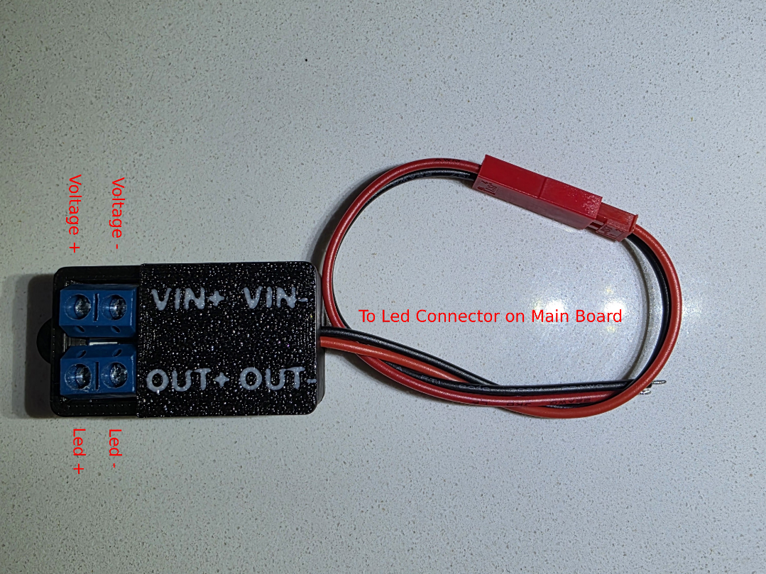 External LED Controller Bambu p1s