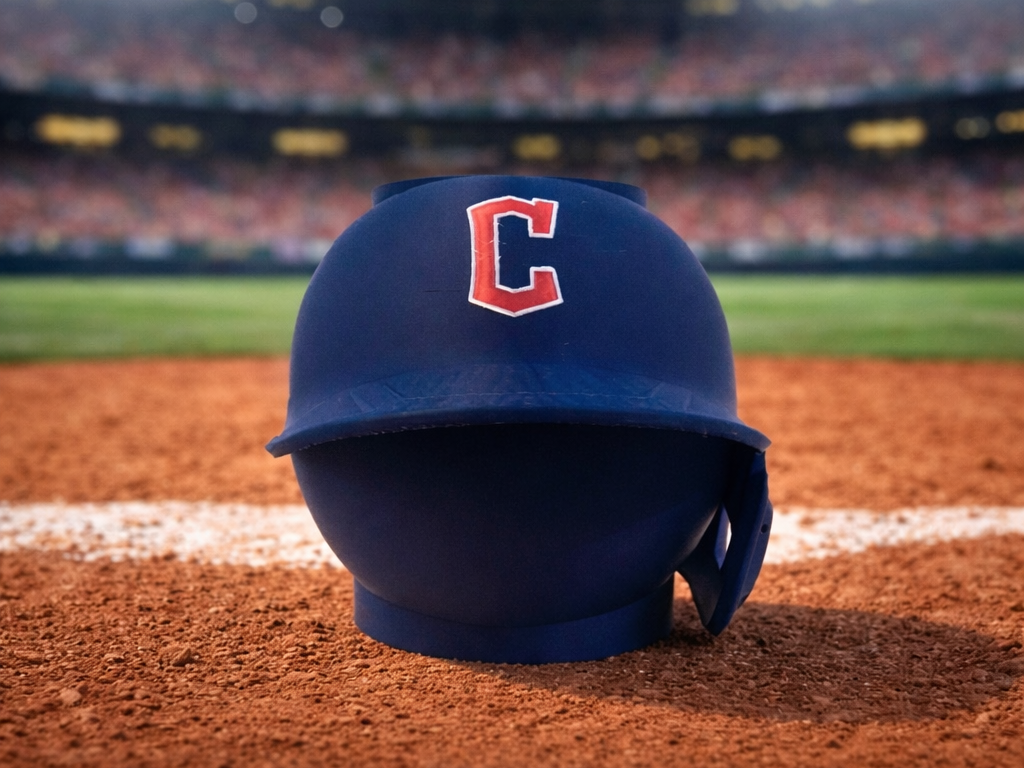 Cleveland Guard - Mini Baseball Helmet Can Holder