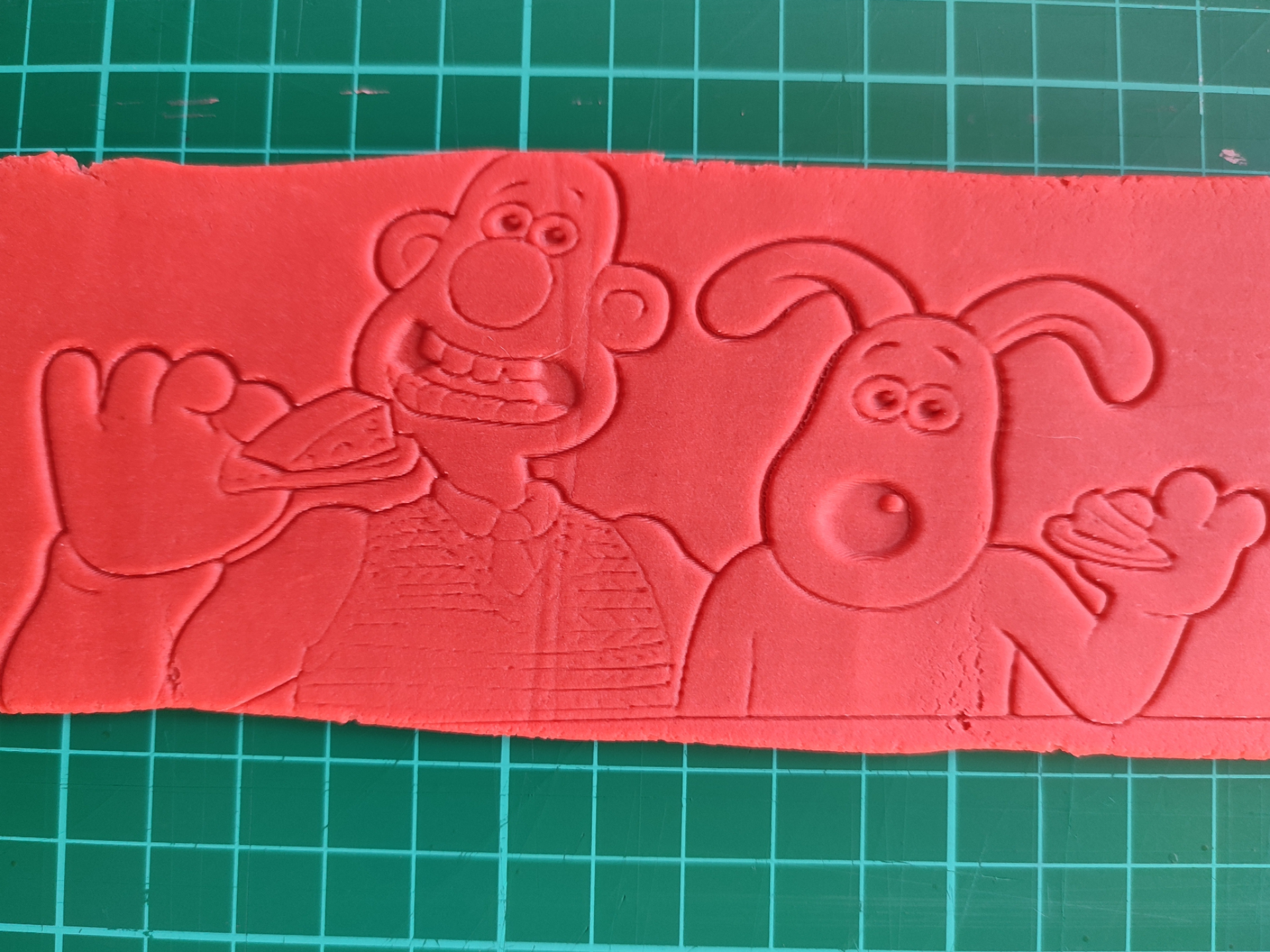 3x Wallace & Gromit Play-Doh Rollers