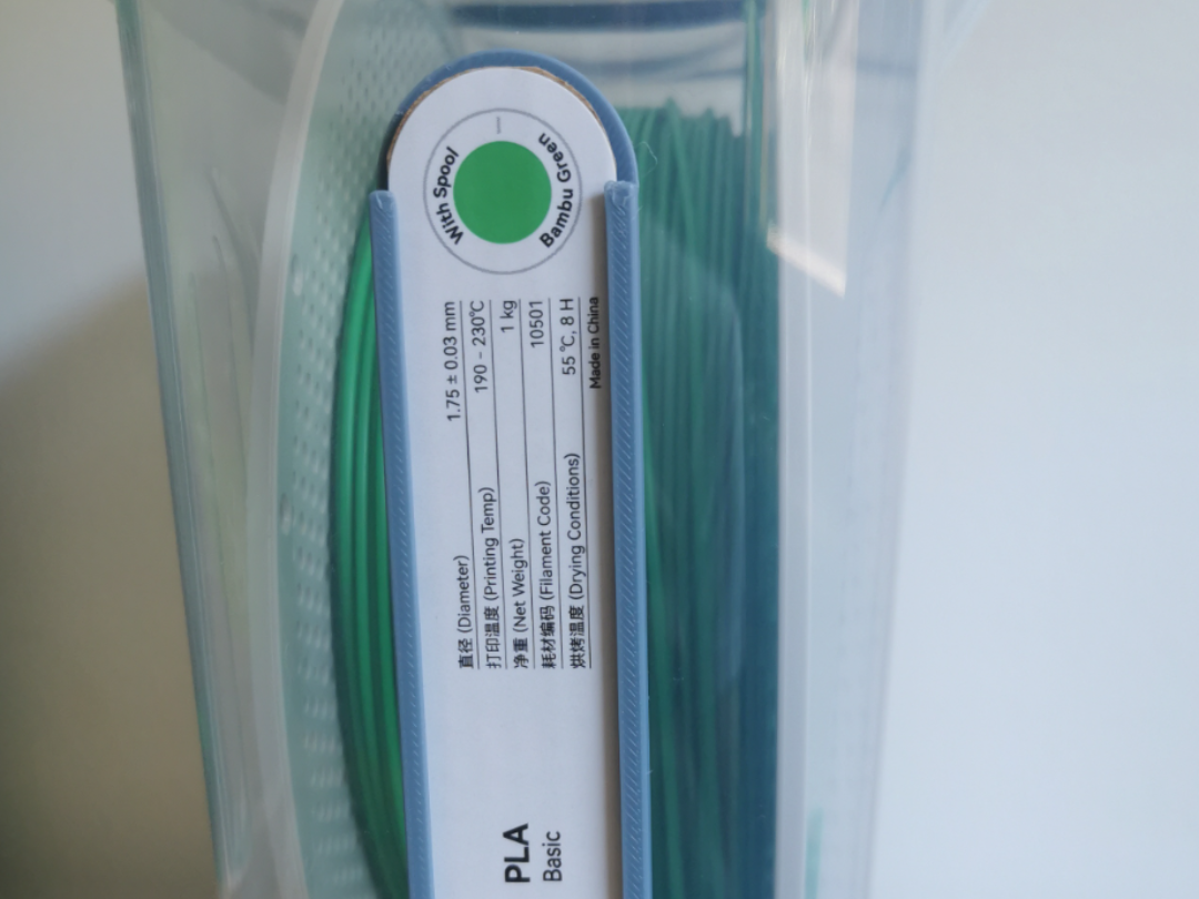 Etikettenhalter Bambu Lab Filament