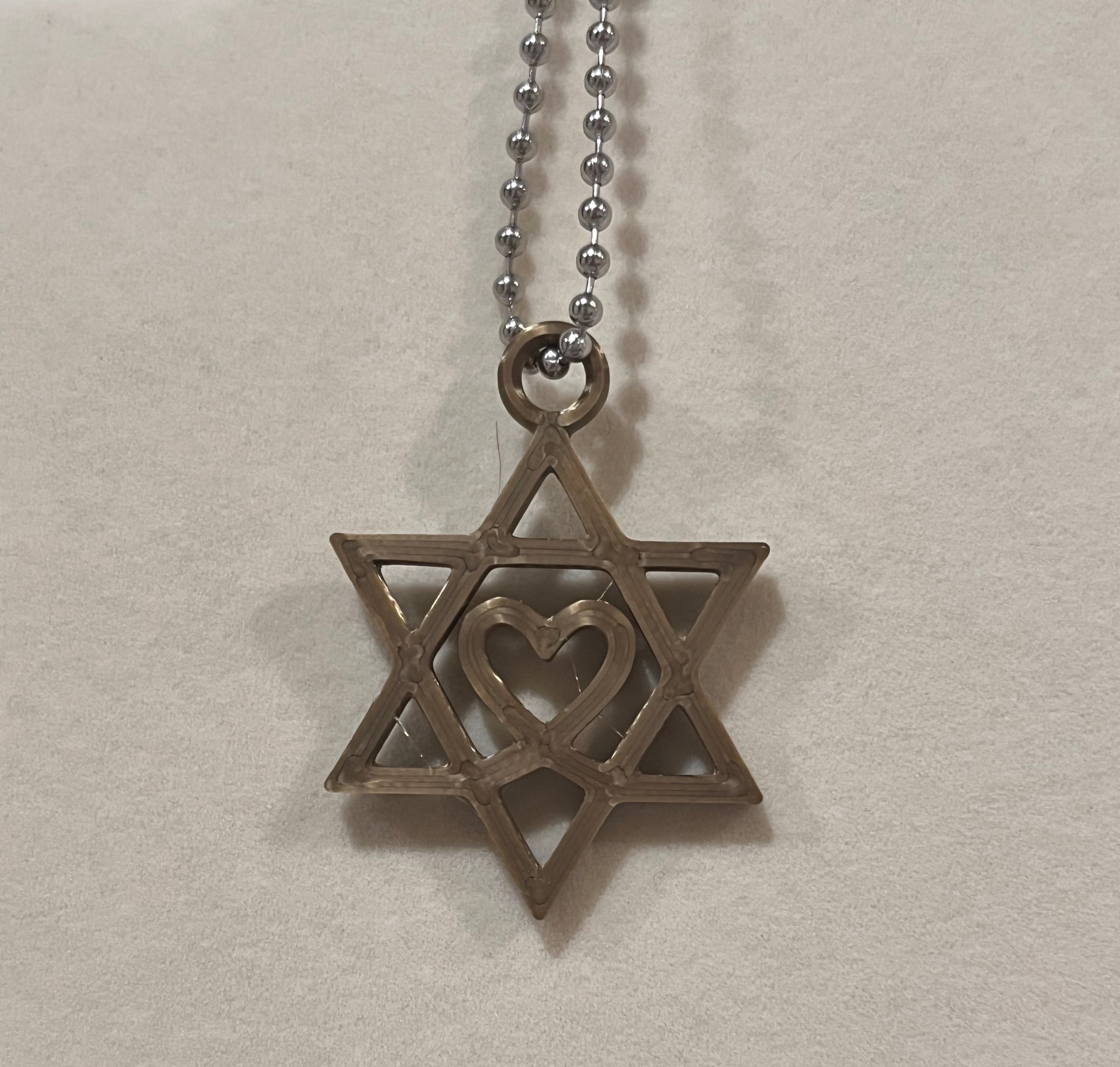 Bergen County Lev Echad Pendant