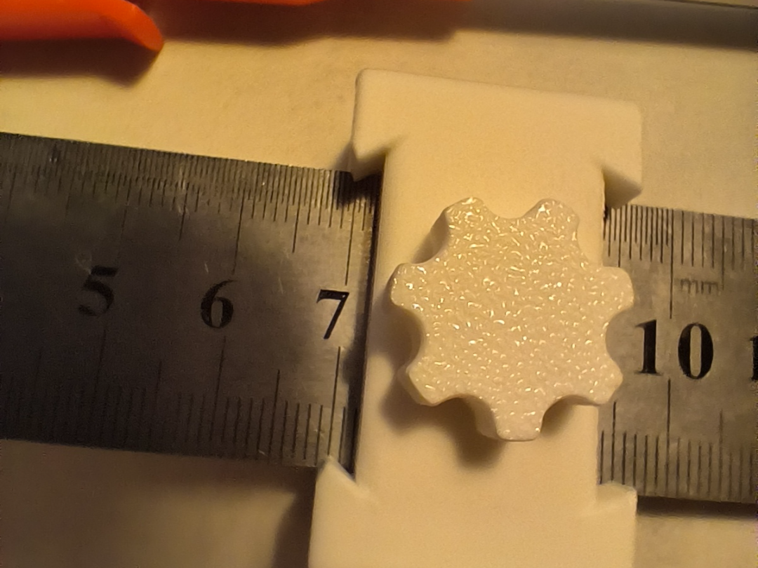 stop, bumper for 26mm steel ruler