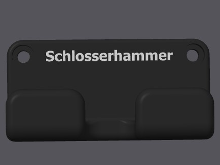 Schlosserhammerhalter