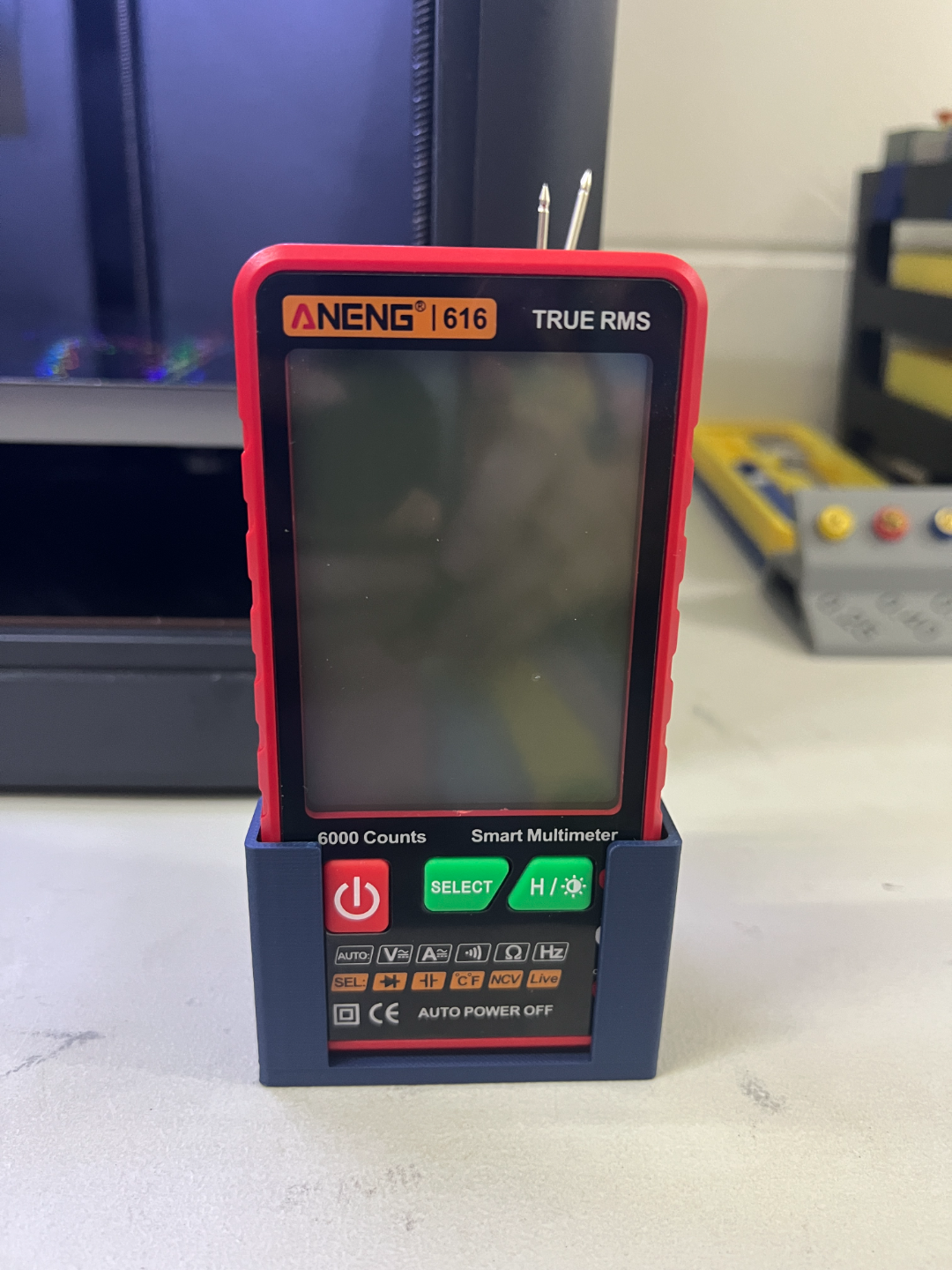 Desk stand for Aneng 616 Volt Ohm Meter