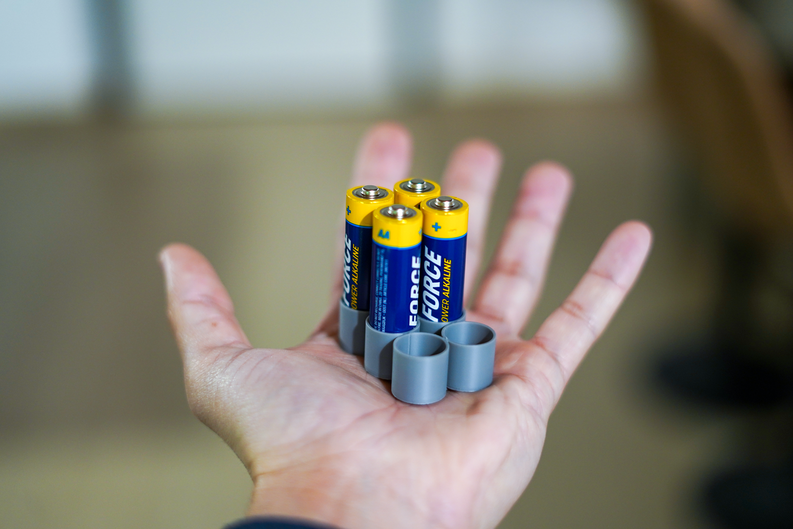 AA Battery Container