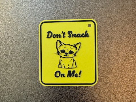 Don't snack on me!