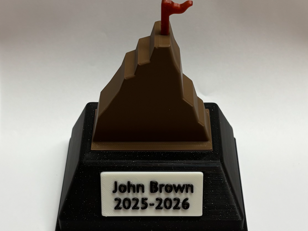 Persevere Trophy Award Customisable (No AMS)