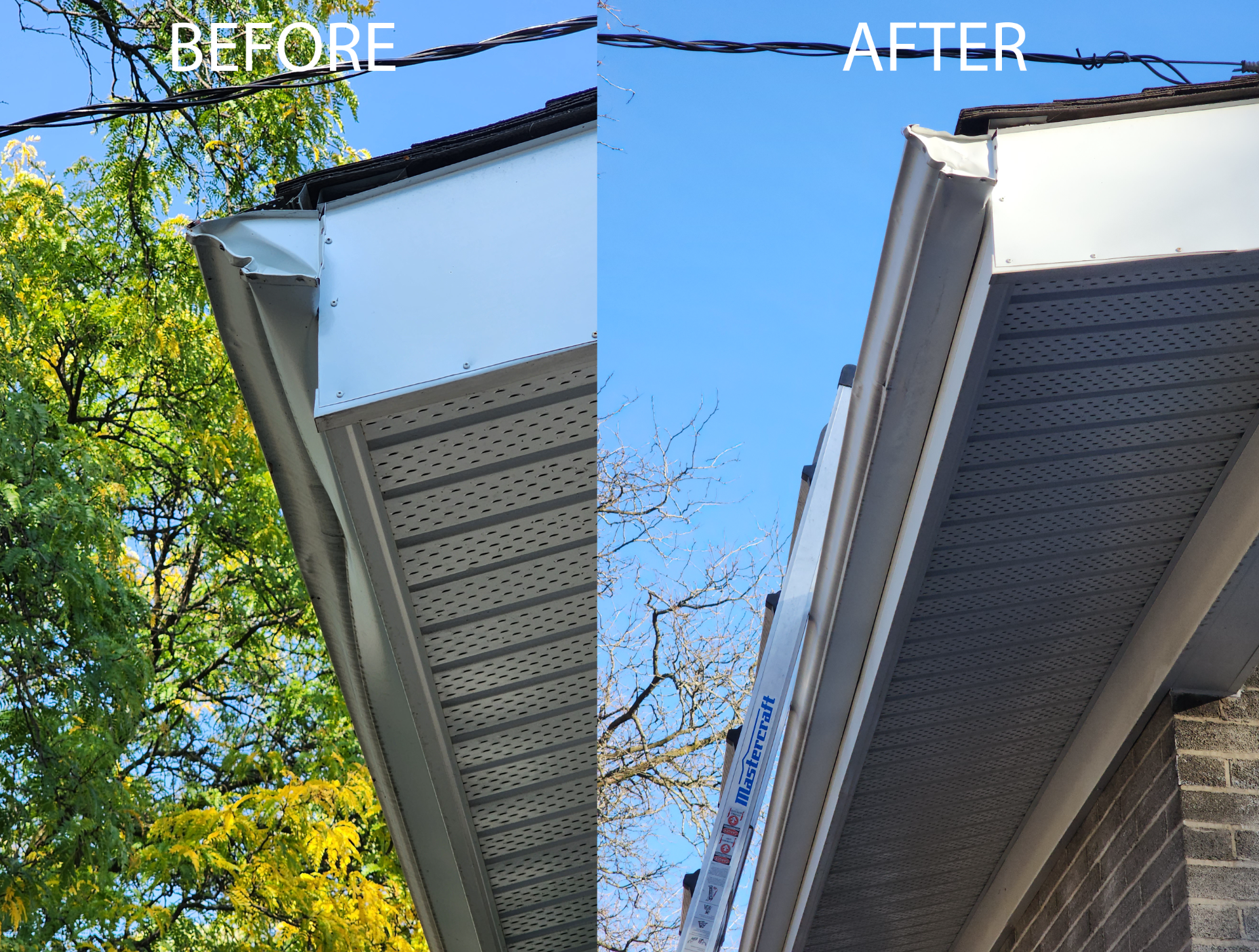 Press Tool for Fixing Dented Gutters